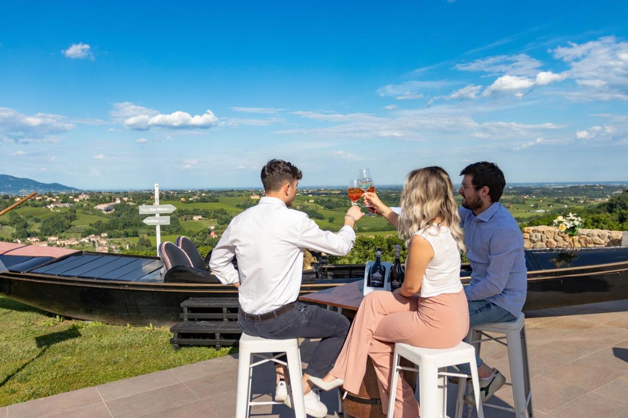 Villa Del Poggio Prosecco Bike Hotel Сан-Пьетро-ди-Фелетто Экстерьер фото