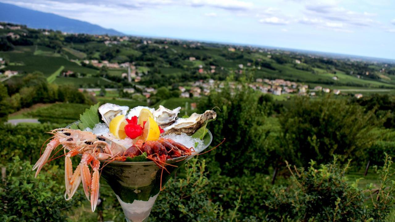 Villa Del Poggio Prosecco Bike Hotel Сан-Пьетро-ди-Фелетто Экстерьер фото